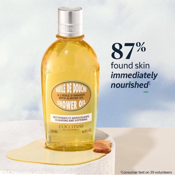 L'Occitane Almond Shower Oil - Picture 2 of 3